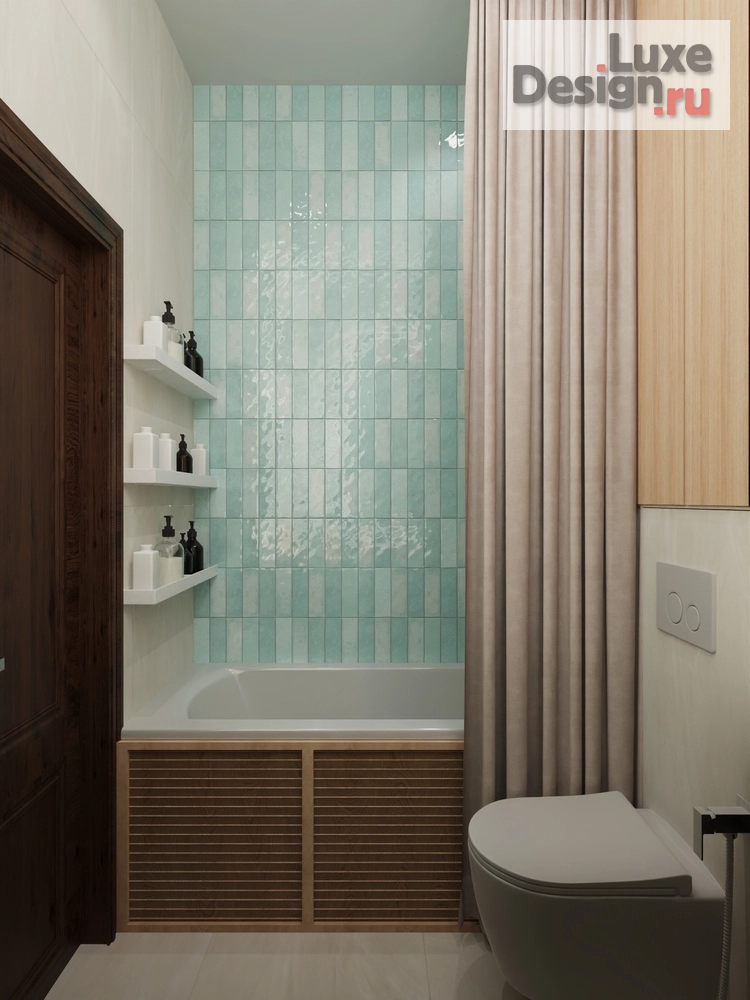 Дизайн интерьера однокомнатной квартиры "Дизайн-проект квартиры. Полюстровский пр. 77" (фото 10)