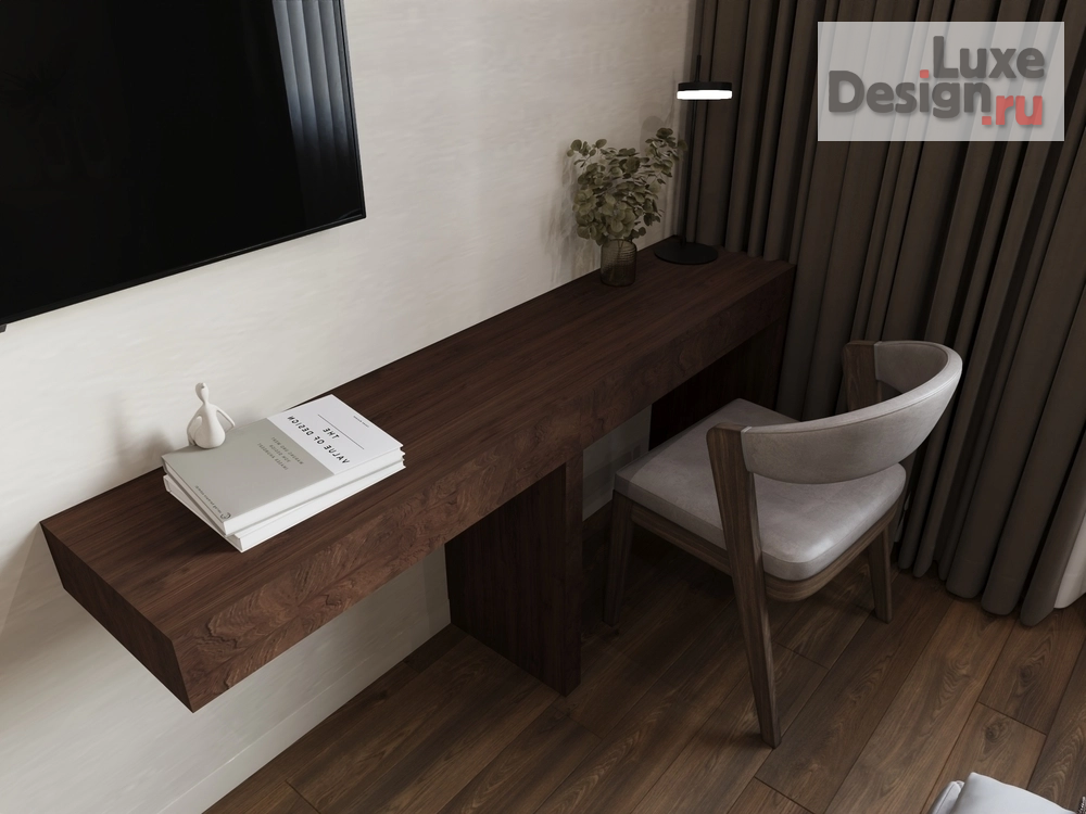 Дизайн интерьера однокомнатной квартиры "Дизайн-проект квартиры по адресу: г. Санкт-Петербург, ул. Измайловский бульвар, д.9, стр.1" (фото 9)