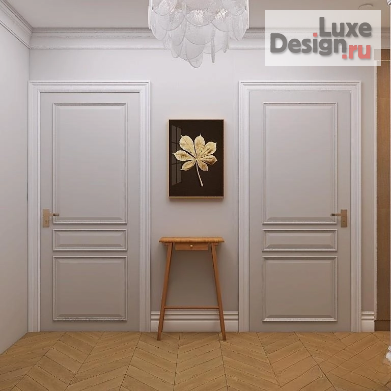 Дизайн интерьера трехкомнатной квартиры "Квартира в старом фонде в неоклассическом стиле " (фото 9)