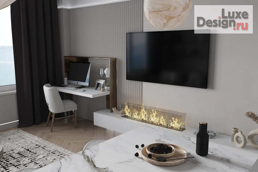 Дизайн интерьера двухкомнатной квартиры "Квартира в ЖК Familia на Петровском" (фото 4)