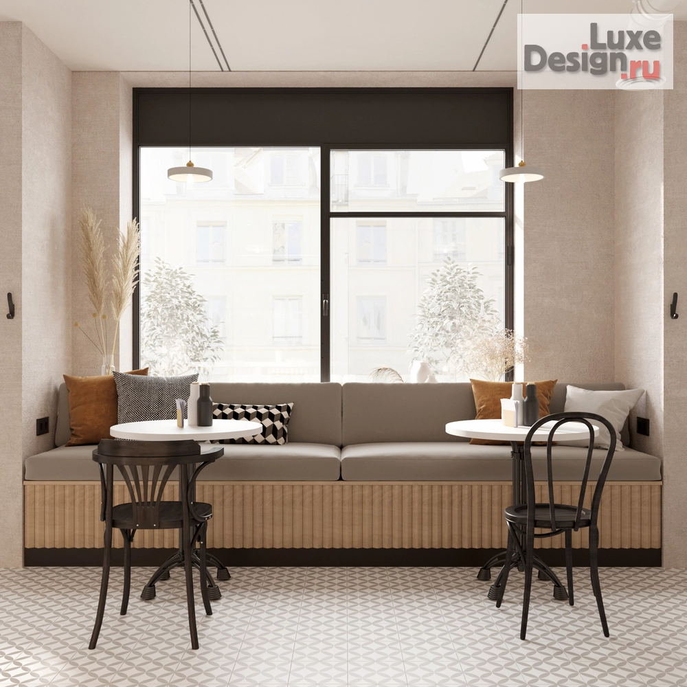 Дизайн интерьера кафе "Пекарня-кондитерская Хлебомания" (фото 11)