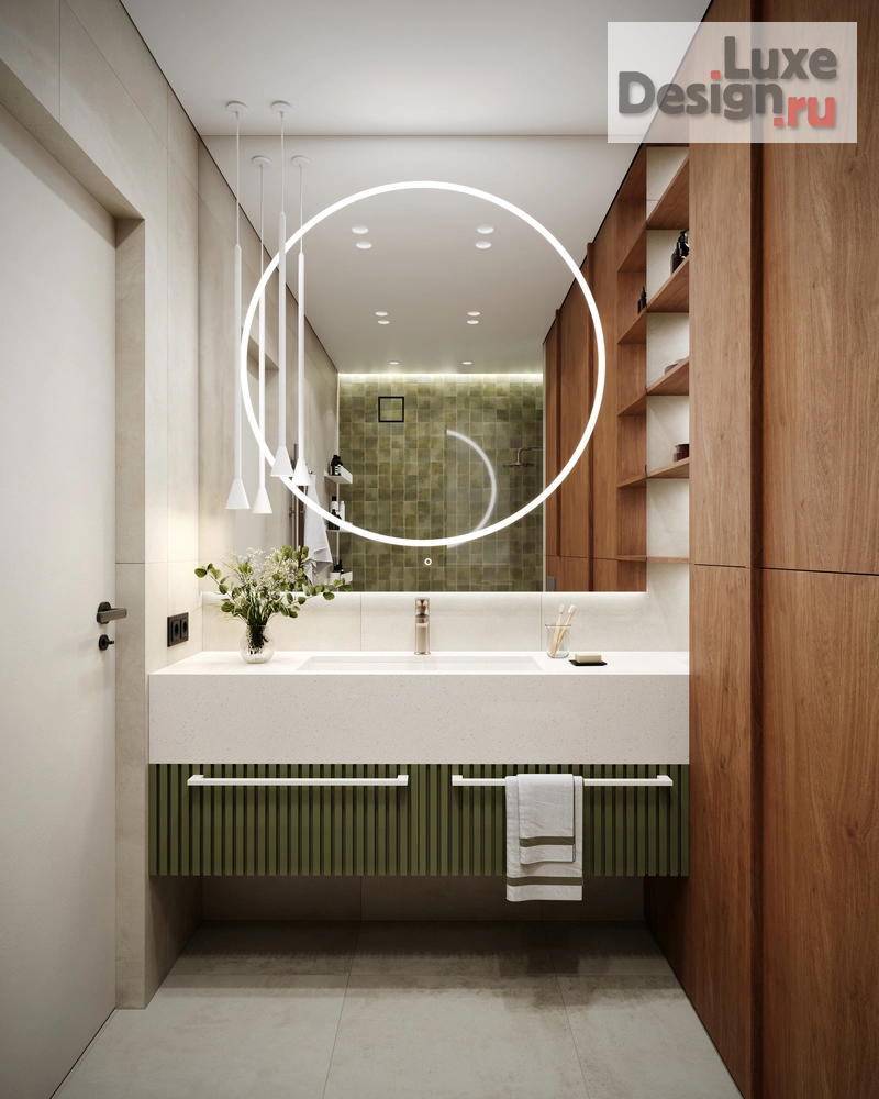 Дизайн интерьера двухкомнатной квартиры "ЖК Листва" (фото 8)