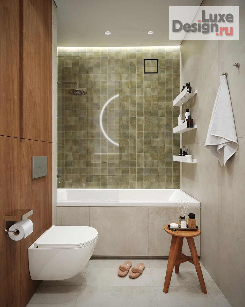 Дизайн интерьера двухкомнатной квартиры "ЖК Листва" (фото 11)