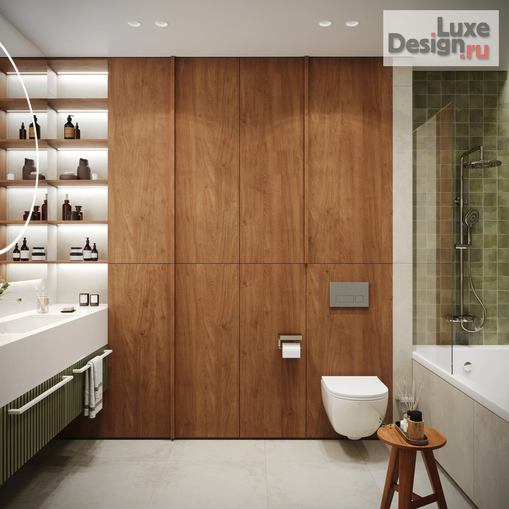 Дизайн интерьера двухкомнатной квартиры "ЖК Листва" (фото 12)