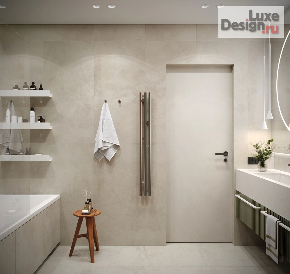 Дизайн интерьера двухкомнатной квартиры "ЖК Листва" (фото 13)