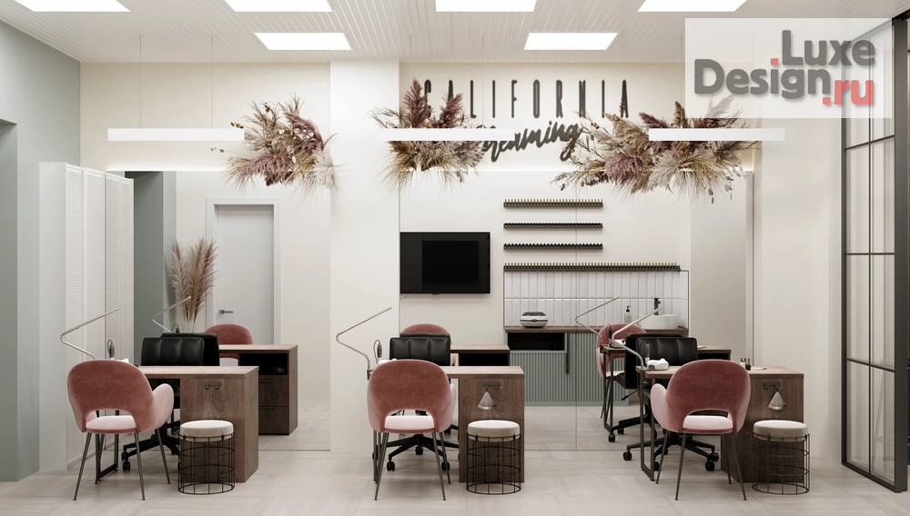 Дизайн интерьера салона красоты "Салон красоты California" (фото 32)