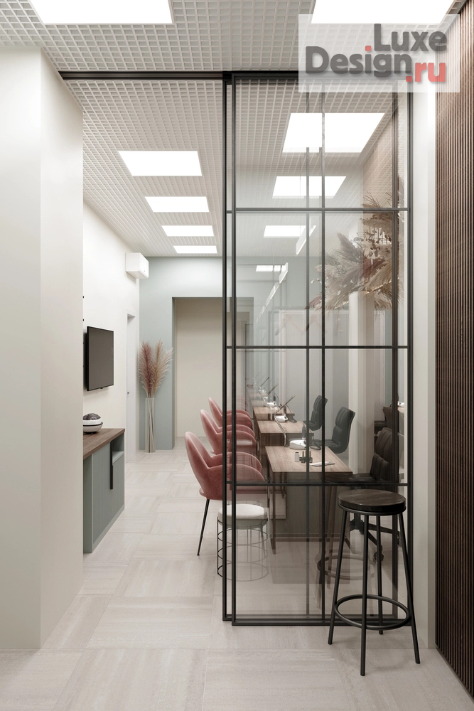 Дизайн интерьера салона красоты "Салон красоты California" (фото 37)