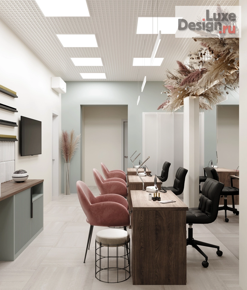 Дизайн интерьера салона красоты "Салон красоты California" (фото 36)