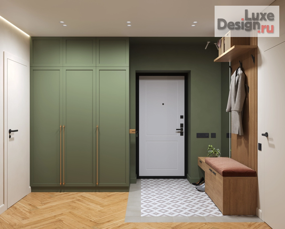 Дизайн интерьера двухкомнатной квартиры "ЖК Листва" (фото 14)