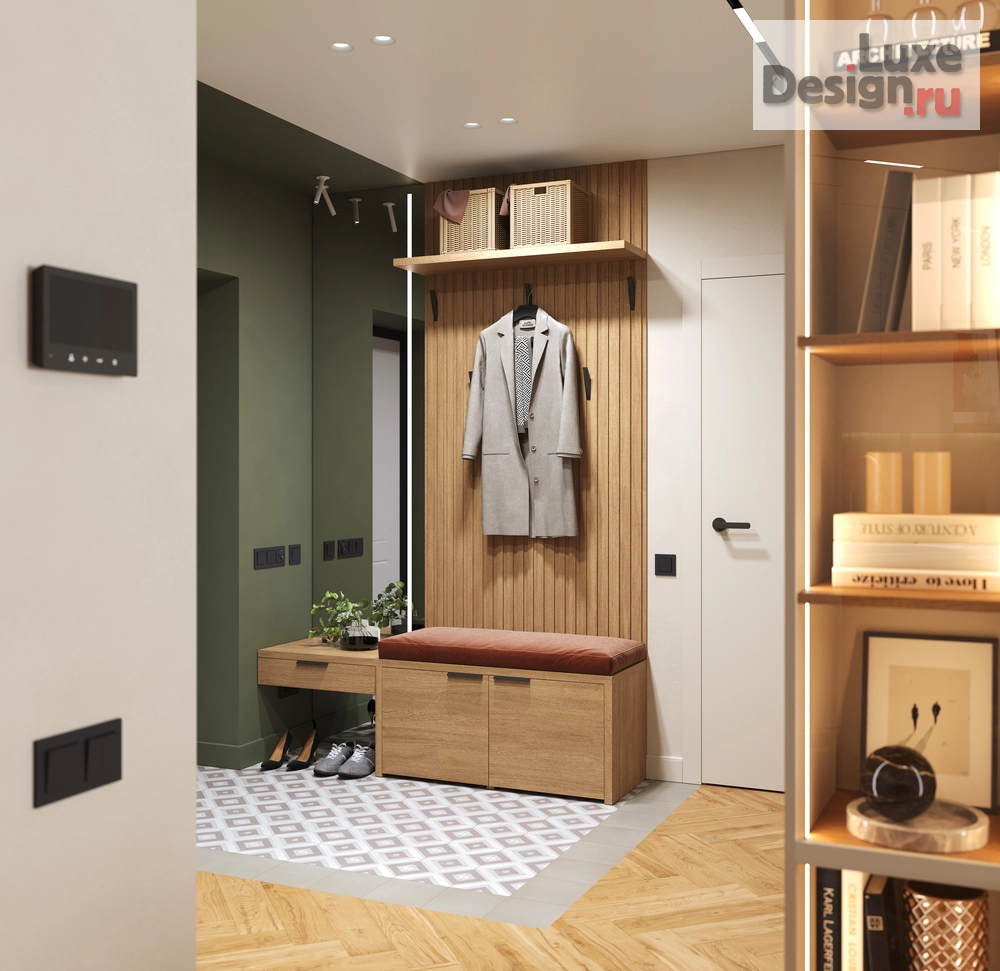 Дизайн интерьера двухкомнатной квартиры "ЖК Листва" (фото 15)