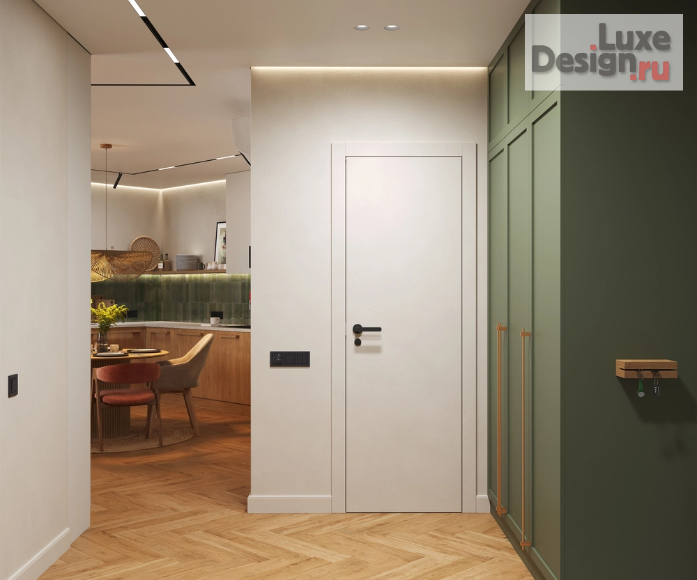 Дизайн интерьера двухкомнатной квартиры "ЖК Листва" (фото 16)