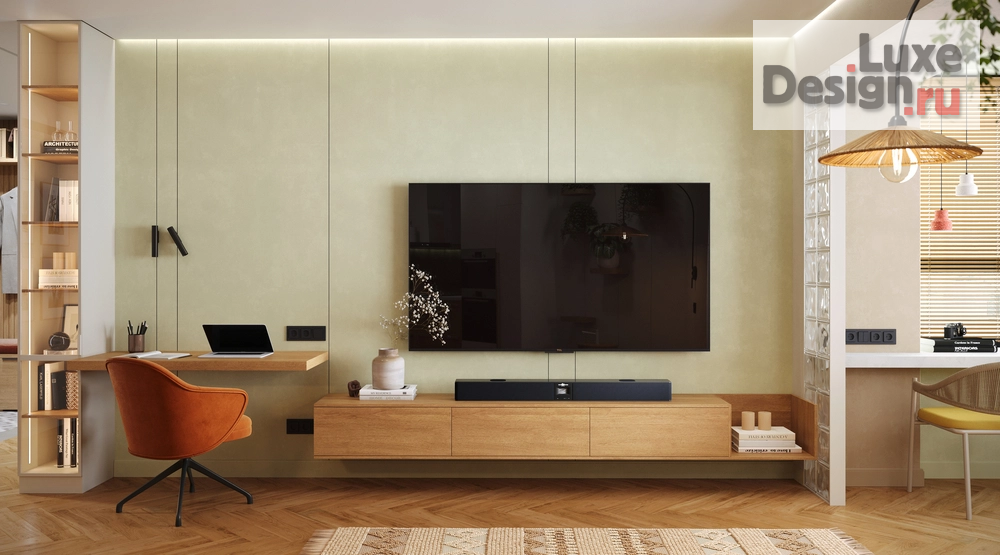 Дизайн интерьера двухкомнатной квартиры "ЖК Листва" (фото 24)