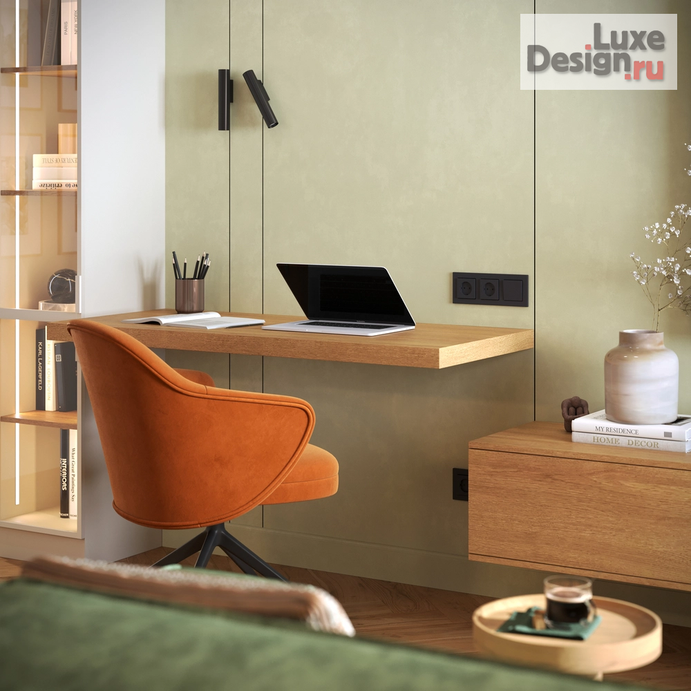 Дизайн интерьера двухкомнатной квартиры "ЖК Листва" (фото 25)