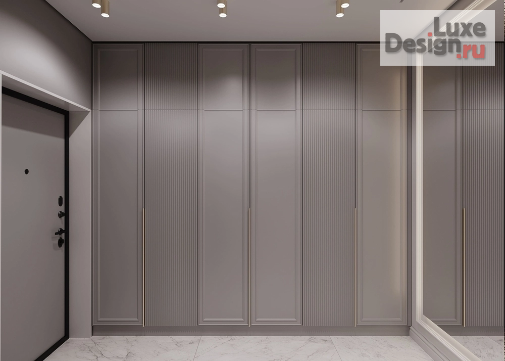 Дизайн интерьера трехкомнатной квартиры "ЖК Тайм Сквер" (фото 14)