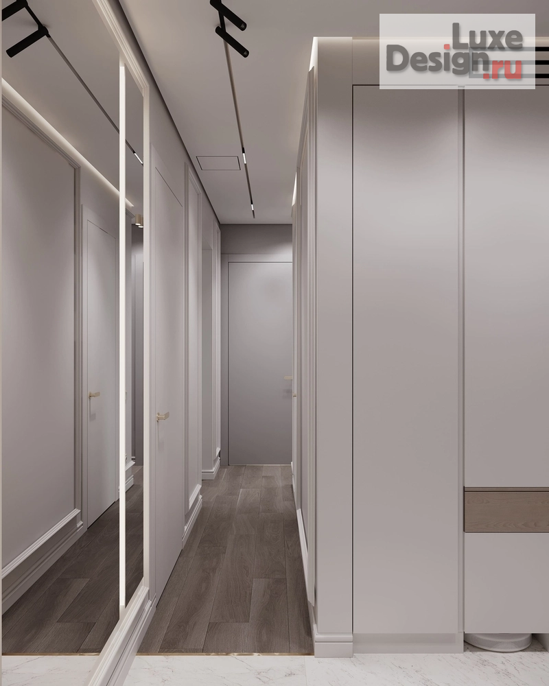 Дизайн интерьера трехкомнатной квартиры "ЖК Тайм Сквер" (фото 16)