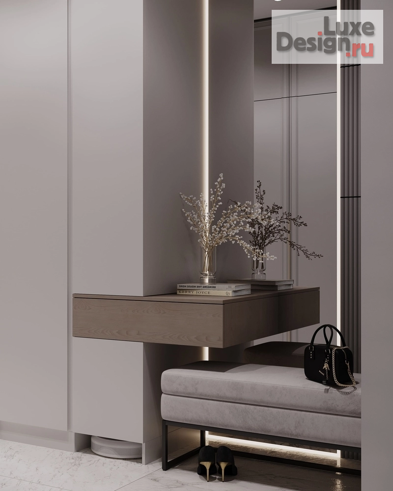 Дизайн интерьера трехкомнатной квартиры "ЖК Тайм Сквер" (фото 13)