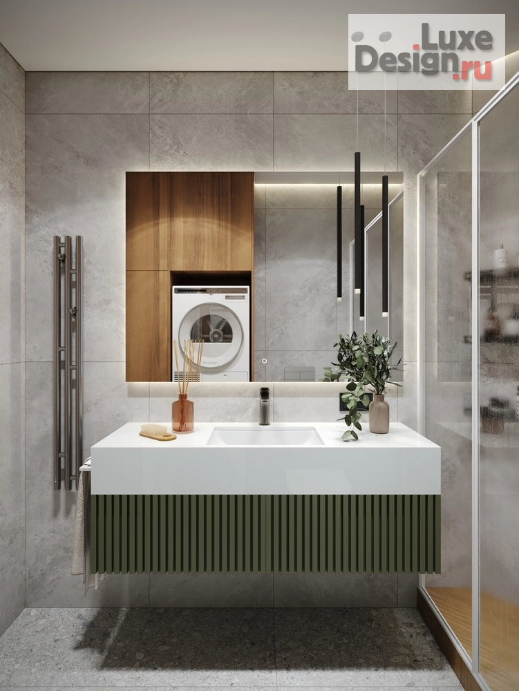 Дизайн интерьера двухкомнатной квартиры "ЖК Листва" (фото 31)