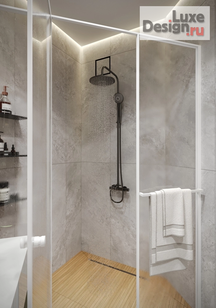 Дизайн интерьера двухкомнатной квартиры "ЖК Листва" (фото 36)