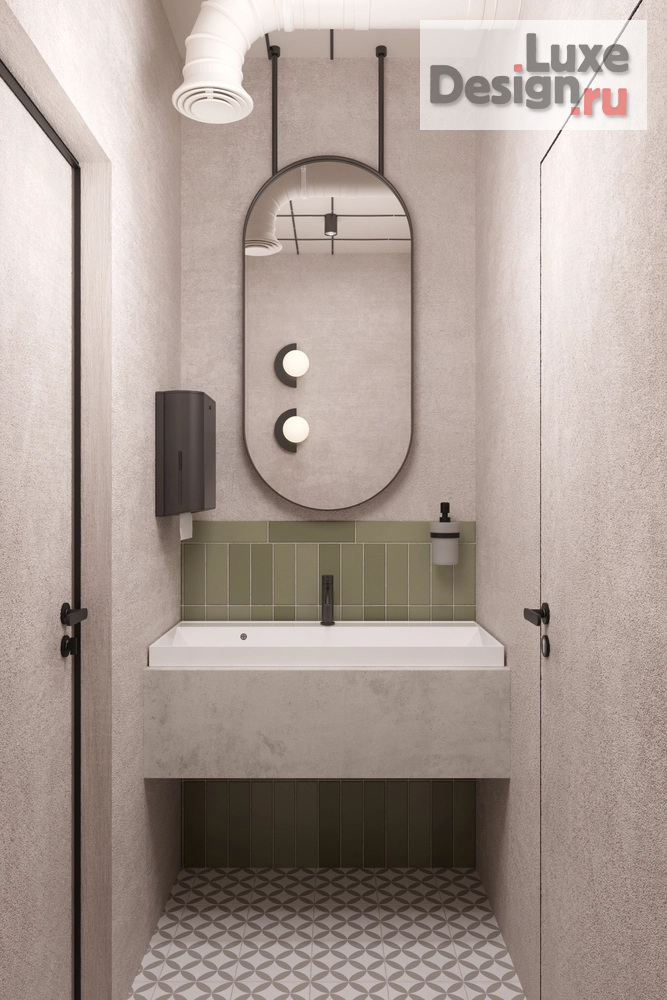 Дизайн интерьера кафе "Пекарня-кондитерская Хлебомания" (фото 16)