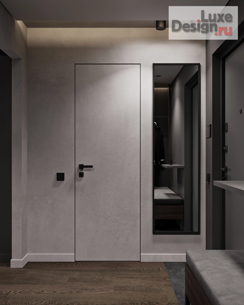 Дизайн интерьера однокомнатной квартиры "Однокомнатная квартира для молодого человека" (фото 3)