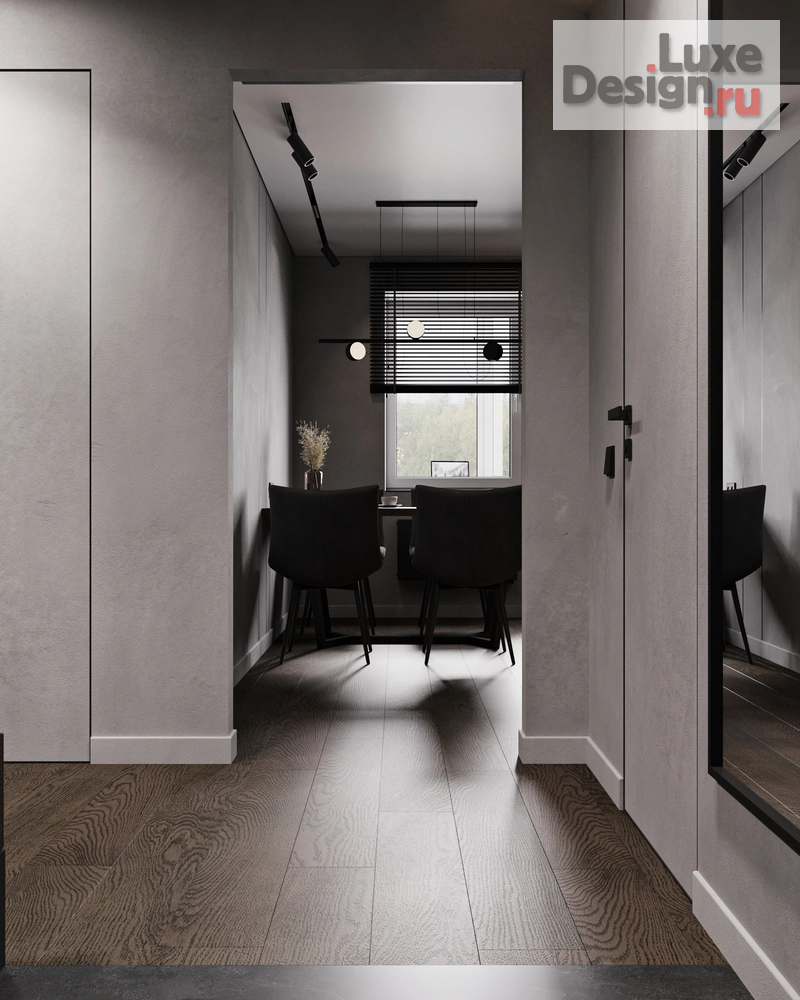 Дизайн интерьера однокомнатной квартиры "Однокомнатная квартира для молодого человека" (фото 7)