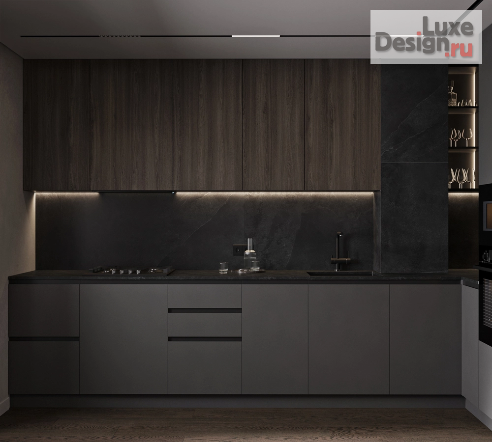 Дизайн интерьера однокомнатной квартиры "Однокомнатная квартира для молодого человека" (фото 12)