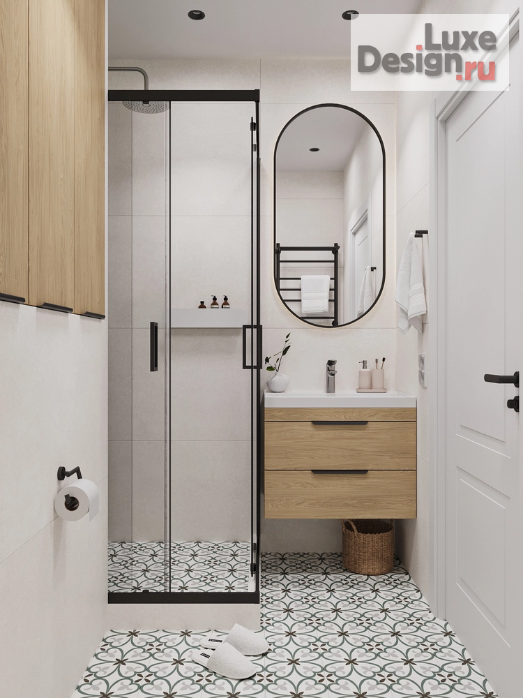 Дизайн интерьера однокомнатной квартиры "Однокомнатная квартира в ЖК "Полис"" (фото 25)