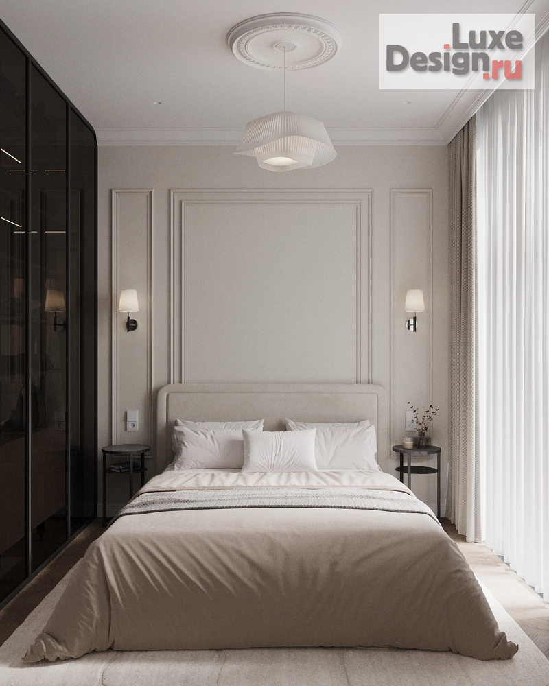 Дизайн интерьера двухкомнатной квартиры "Двухкомнатная квартира с духом Франции" (фото 2)