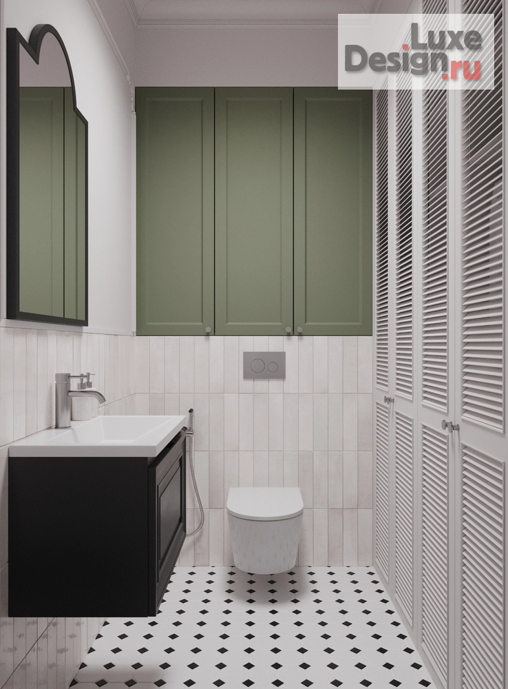 Дизайн интерьера двухкомнатной квартиры "Двухкомнатная квартира с духом Франции" (фото 32)