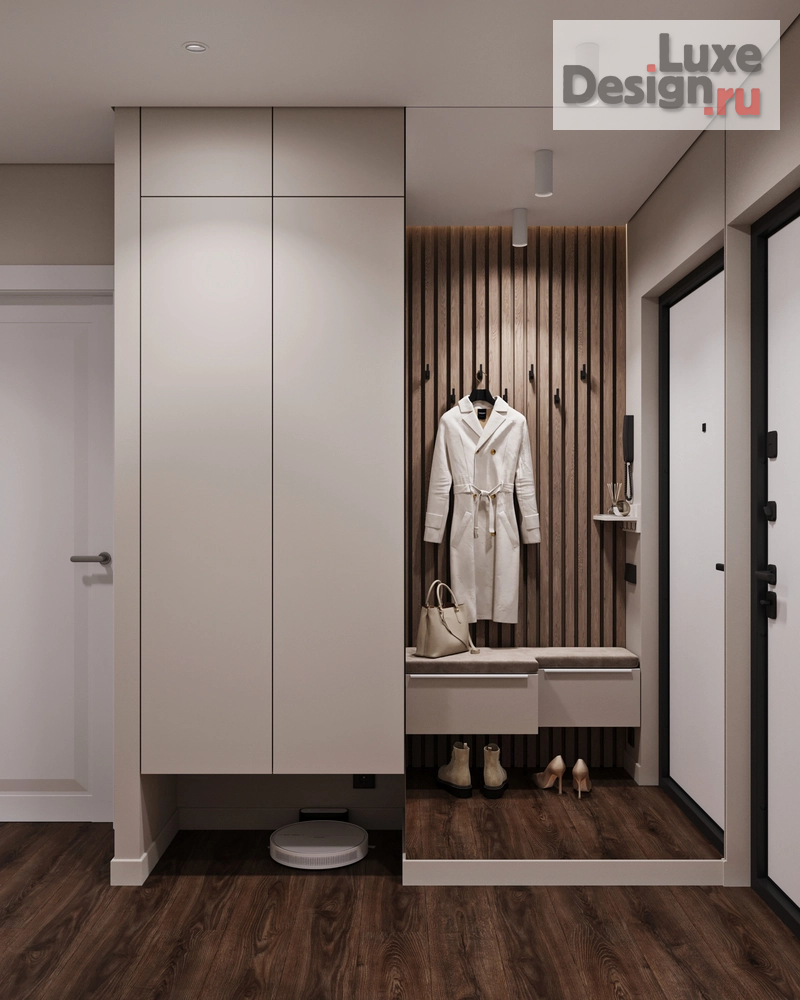 Дизайн интерьера двухкомнатной квартиры "Двухкомнатная квартира в ЖК "Цивилизация"" (фото 13)