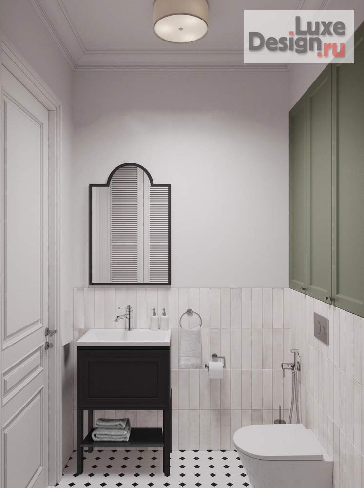 Дизайн интерьера двухкомнатной квартиры "Двухкомнатная квартира с духом Франции" (фото 33)