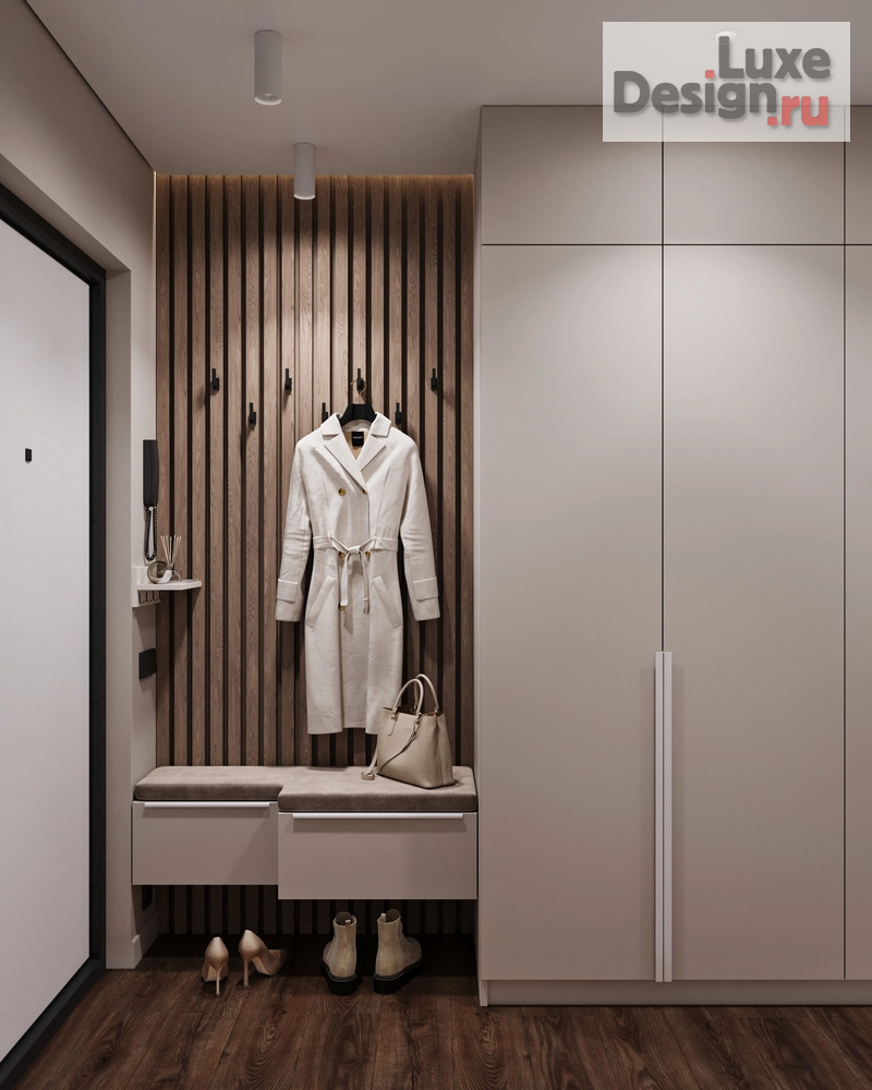 Дизайн интерьера двухкомнатной квартиры "Двухкомнатная квартира в ЖК "Цивилизация"" (фото 14)