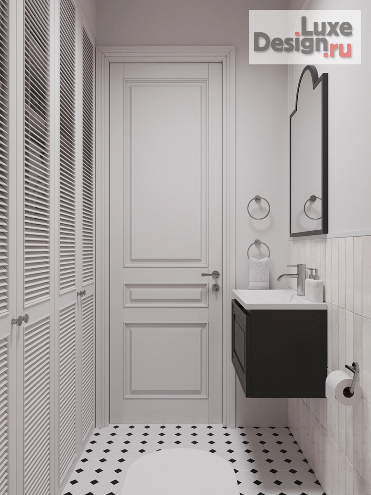 Дизайн интерьера двухкомнатной квартиры "Двухкомнатная квартира с духом Франции" (фото 36)