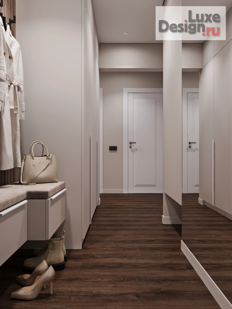 Дизайн интерьера двухкомнатной квартиры "Двухкомнатная квартира в ЖК "Цивилизация"" (фото 15)