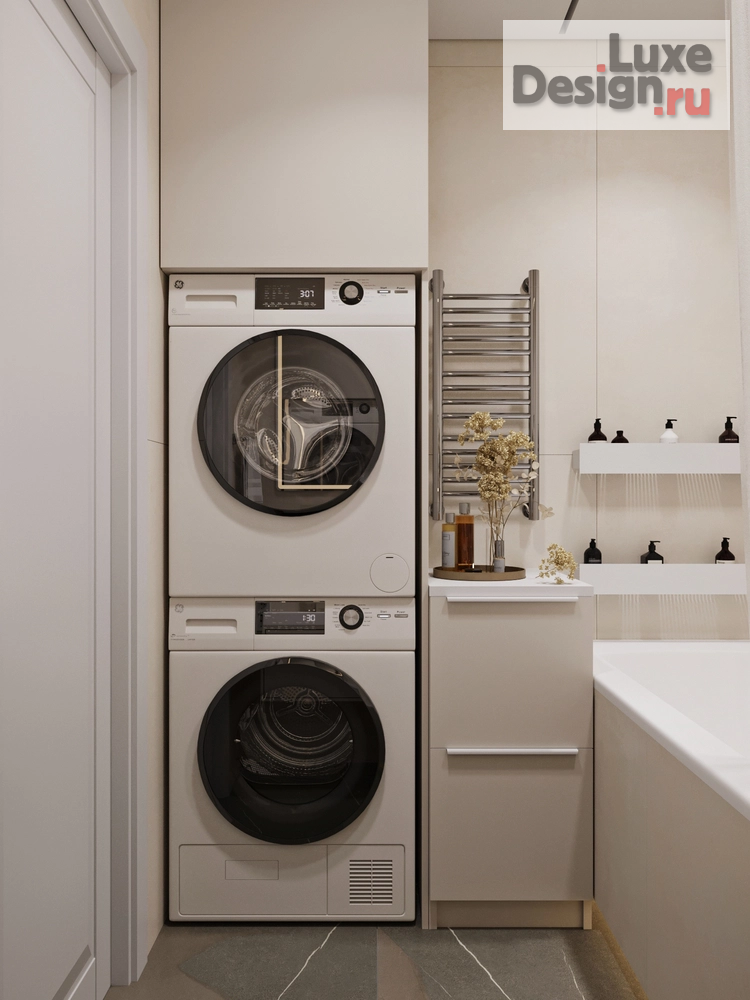 Дизайн интерьера двухкомнатной квартиры "Двухкомнатная квартира в ЖК "Цивилизация"" (фото 18)