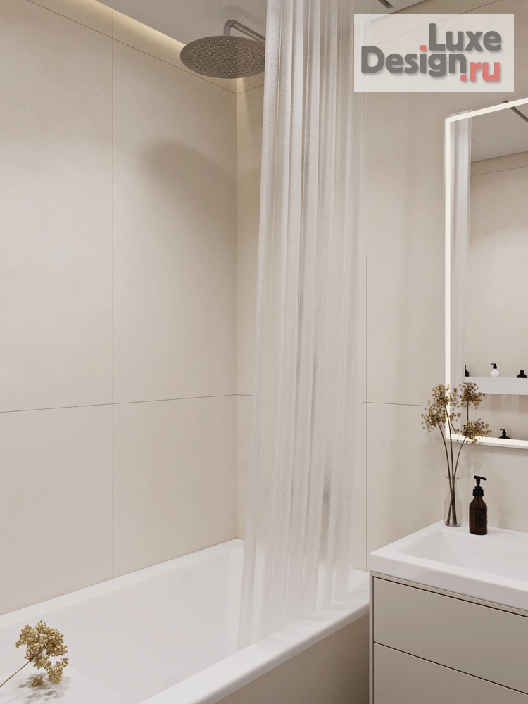 Дизайн интерьера двухкомнатной квартиры "Двухкомнатная квартира в ЖК "Цивилизация"" (фото 20)