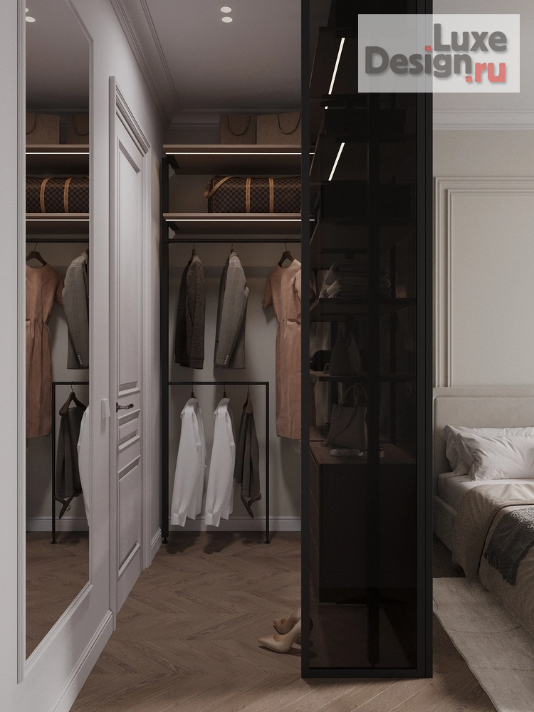 Дизайн интерьера двухкомнатной квартиры "Двухкомнатная квартира с духом Франции" (фото 7)