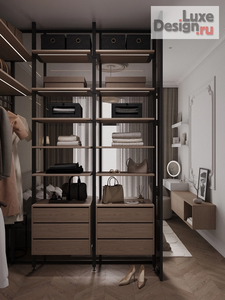 Дизайн интерьера двухкомнатной квартиры "Двухкомнатная квартира с духом Франции" (фото 8)