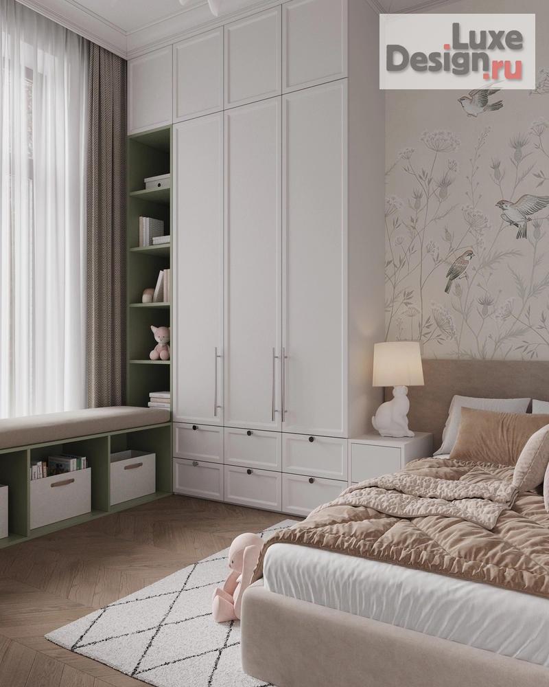 Дизайн интерьера двухкомнатной квартиры "Двухкомнатная квартира с духом Франции" (фото 17)