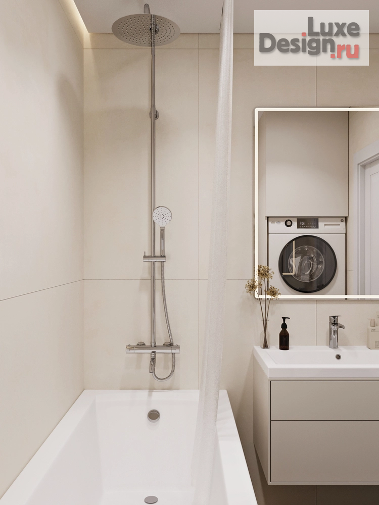 Дизайн интерьера двухкомнатной квартиры "Двухкомнатная квартира в ЖК "Цивилизация"" (фото 21)