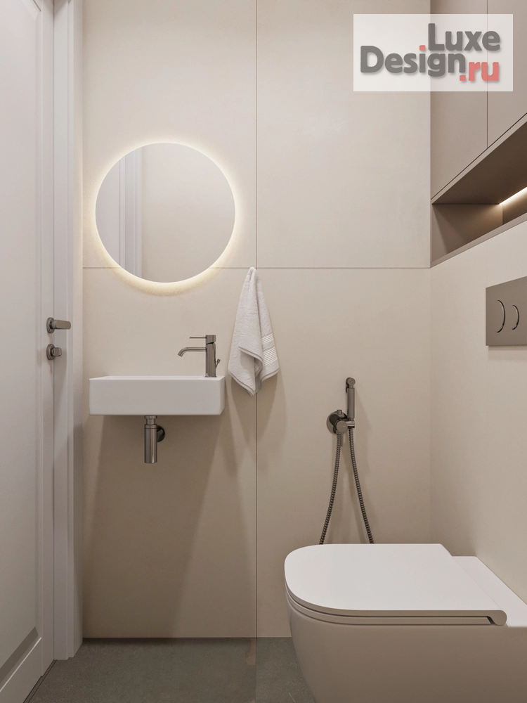 Дизайн интерьера двухкомнатной квартиры "Двухкомнатная квартира в ЖК "Цивилизация"" (фото 23)