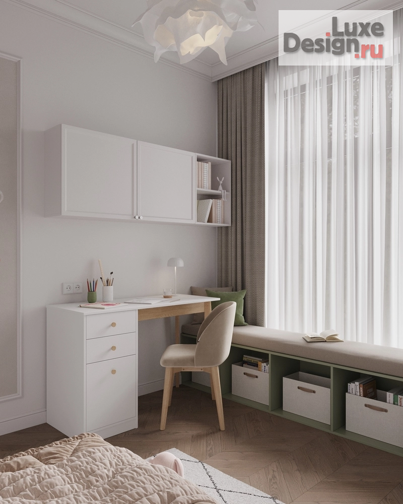 Дизайн интерьера двухкомнатной квартиры "Двухкомнатная квартира с духом Франции" (фото 21)