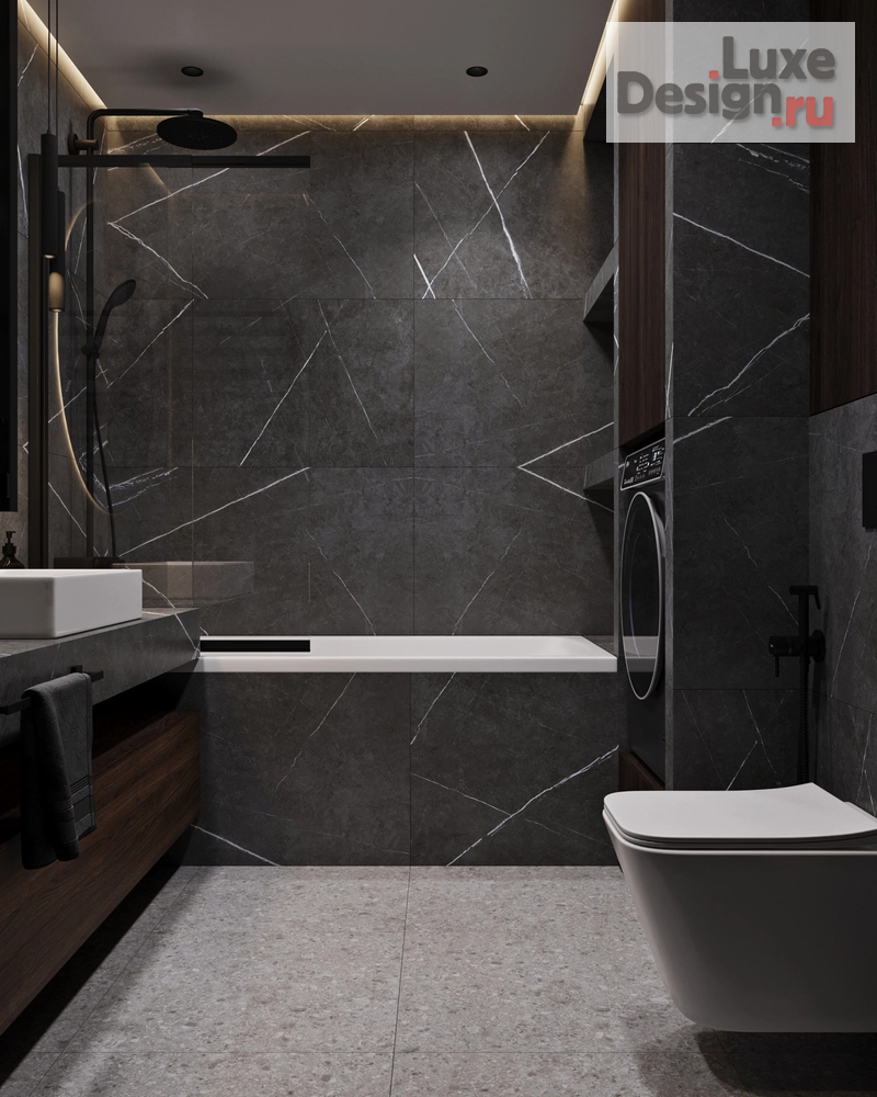 Дизайн интерьера однокомнатной квартиры "Однокомнатная квартира для молодого человека" (фото 36)