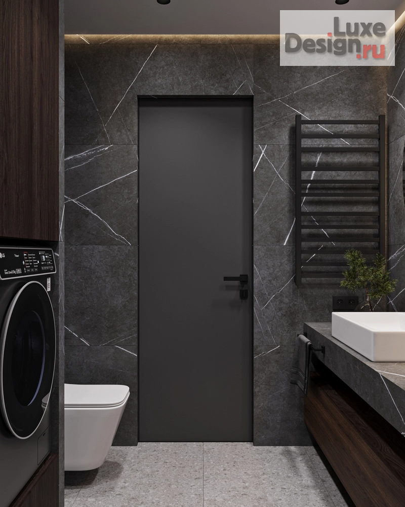 Дизайн интерьера однокомнатной квартиры "Однокомнатная квартира для молодого человека" (фото 38)