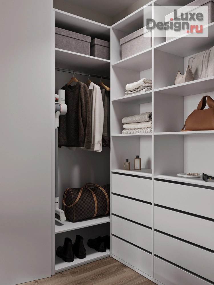 Дизайн интерьера однокомнатной квартиры "Однокомнатная квартира в ЖК "Полис"" (фото 23)