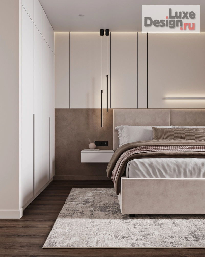 Дизайн интерьера двухкомнатной квартиры "Двухкомнатная квартира в ЖК "Цивилизация"" (фото 26)