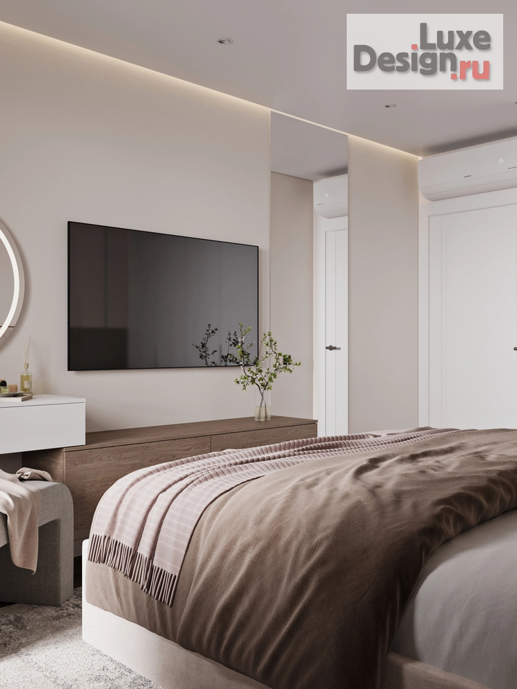 Дизайн интерьера двухкомнатной квартиры "Двухкомнатная квартира в ЖК "Цивилизация"" (фото 29)