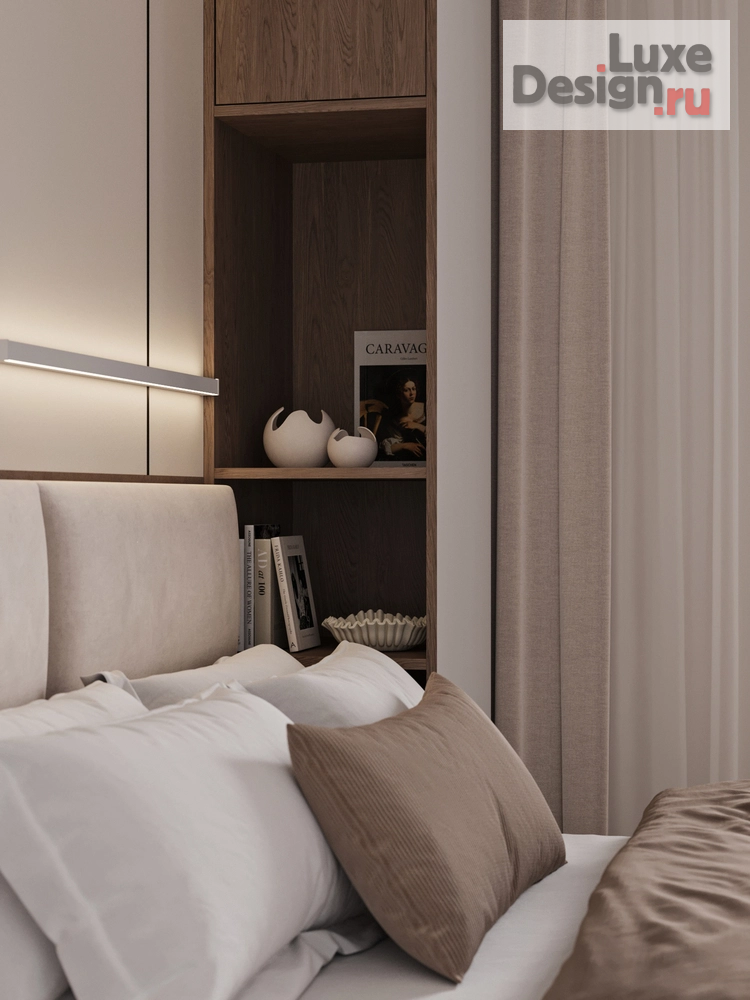 Дизайн интерьера двухкомнатной квартиры "Двухкомнатная квартира в ЖК "Цивилизация"" (фото 33)