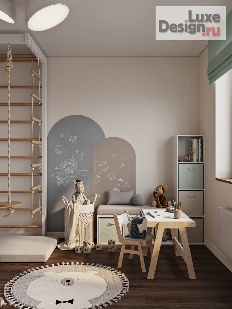 Дизайн интерьера двухкомнатной квартиры "Двухкомнатная квартира в ЖК "Цивилизация"" (фото 36)