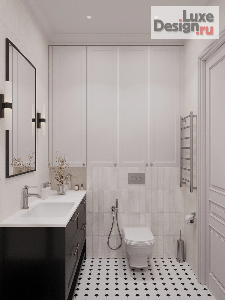 Дизайн интерьера двухкомнатной квартиры "Двухкомнатная квартира с духом Франции" (фото 12)